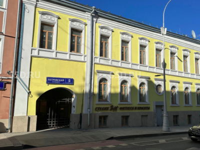 Петровский бульвар, 5 стр 1 к. 1 - 338 м2 -  2 этаж Аренда помещения свободного назначения - м. Пушкинская