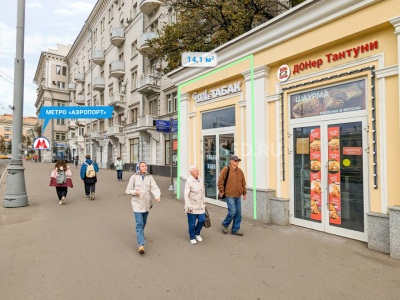г. Москва, Ленинградский проспект, д.62, стр.26 - 14.4 м² / Продажа готового арендного бизнеса