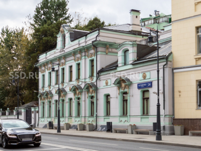 Остоженка 24 – 1 502.6 м²  / Продажа / Особняк / 1-ая линия Остоженки /