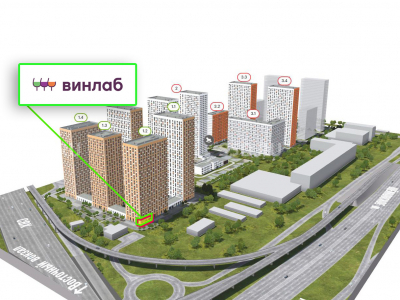 ЖК Амурский парк, корпус  1.2 – 102 м² |  Продажа арендного бизнеса: ВИНЛАБ