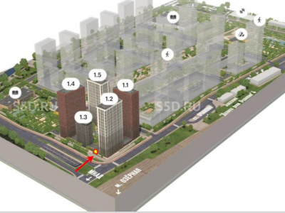 Москва, ЖК Новое Очаково, к. 1.2 / Продажа / Арендный бизнес / 166,2 кв.м