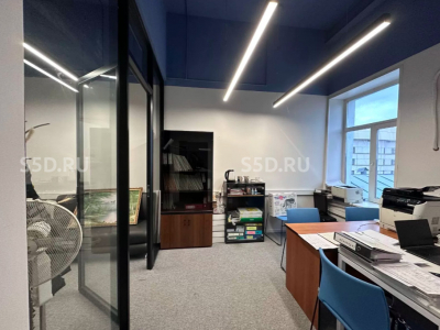 Продажа офиса смешанной планировки с арендатором, площадь 84.7 м2, Рябовская Мануфактура.