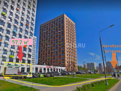 пр-кт Куприна, 18к2 - 57,2 м² - Продажа арендного бизнеса (Ригла)