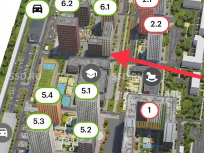 Москва, жилой комплекс Волжский Парк к6.1 / Аренда / Свободного назначения / 66 кв.м