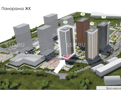 Мытищи, ЖК «Ярославский квартал», к .1.2  / Продажа / Готовый арендный бизнес / 146,2 кв.м/ МАГНИТ