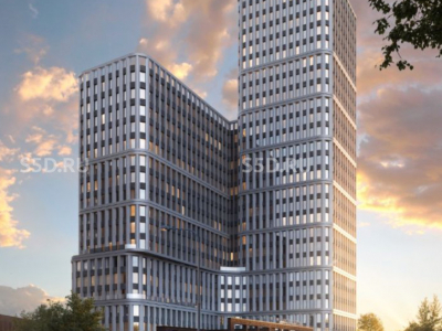 Продажа офиса, ул. Скотопрогонная, д. 31А, 115.7 м2, Бизнес-центр N'ICE TOWER, м. Волгоградский проспект.