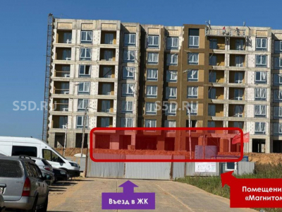 ЖК «Новое Летово» - 354.3 кв. м. - Продажа / Торговое помещение / супермаркет Магнит