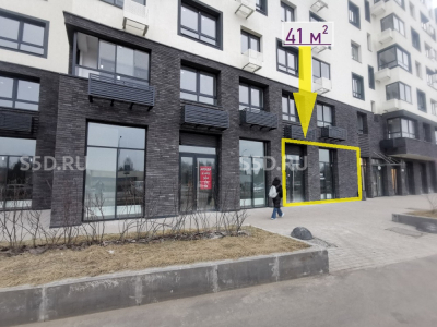 3-я Нововатутинская улица, 15к1 - 41 м² / Аренда торгового помещения