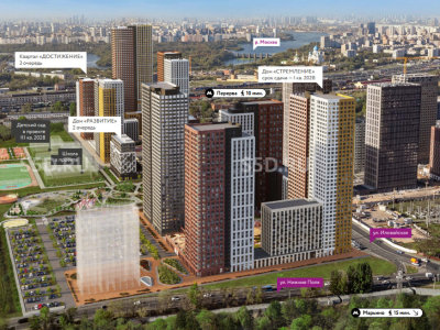 Продажа помещения свободного назначения ЖК «Страна. Заречная», 34.2 м2, Иловайская улица, м. Марьино