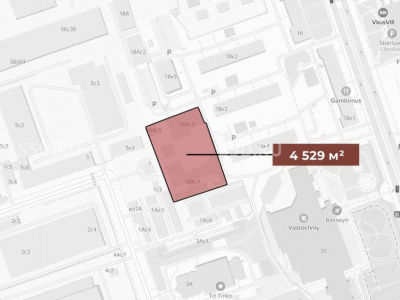 ул. 1-я Владимирская, 18Ас3 - 4529 кв. м. - Продажа / ЗУ