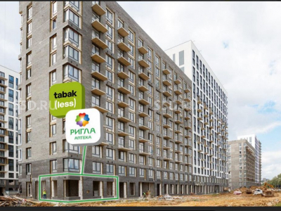 МО, г.о. Домодедово, ЖК Прибрежный Парк, к 7.1 / 69,5 м2 / Продажа АБ с Аптекой Ригла