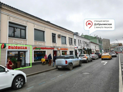 ул. Большая Серпуховская, 8/7с2 - 46,2 кв. м. - Аренда / Торговое помещение