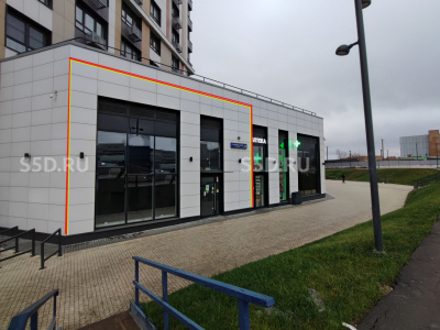 г.Москва, ЮАО, Каширский проезд, 25к2 - 291 кв.м - Аренда торгового помещения в ЖК «LIFE-Варшавская»