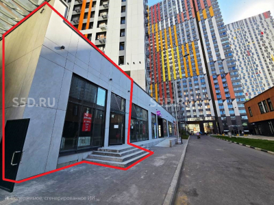 МО, г.о. Красногорск, к15 (ЖК Квартал Спутник) / 47.2 кв.м. /Продажа Торговой площади / ПСН