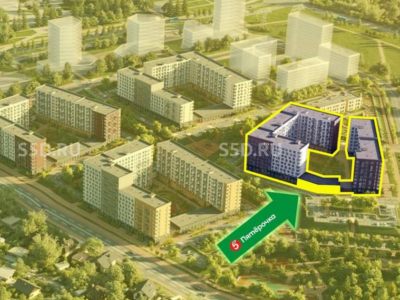 Москва, п. Рязановское, ЖК Подольские Кварталы, к.4, район Щербинка - 407 кв.м. - ГАБ Пятерочка