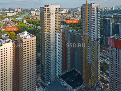 г. Москва, Строительный проезд, д. 9 (ЖК Скай Гарден корп.2)  - 57.4 кв.м / Продажа ПСН