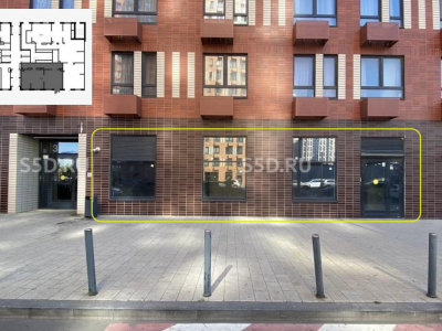 Большая Очаковская улица, 2 корпус 1.3 - 98,7 кв. м. /  Продажа торгового помещения