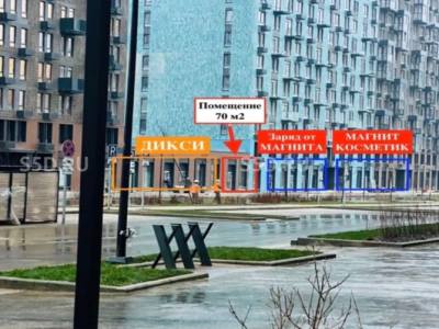 г. Москва, ЖК Остафьево, ул. Любучанская улица, 1 / Продажа / Помещение свободного назначения / 71 кв.м.