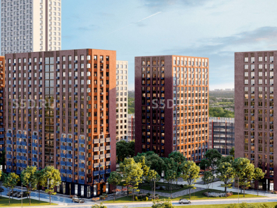 МО, поселок Лесная Поляна, деревня Измалково, Солнечная ул./ ЖК Каштановая роща/ 107.1 м² ./ Продажа торгового помещения.