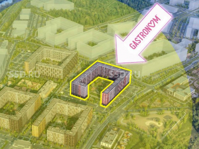 МО., г.о. Солнечногорский, д. Юрлово ЖK Пятницкие Луга к 2.1 / 109,6 м2 / Продажа АБ с арендатором