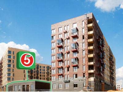 Москва, НАО, р-н Щербинка, ЖК Подольские кварталы, к.4, 407,1 кв.м. / Продажа / Готовый арендный бизнес Пятерочка