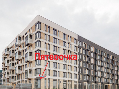 ​Боровское шоссе, 62 к3​жилой комплекс Квартал Западный - 396,7 кв. м. - Продажа / Готовый арендный бизнес / Пятерочка