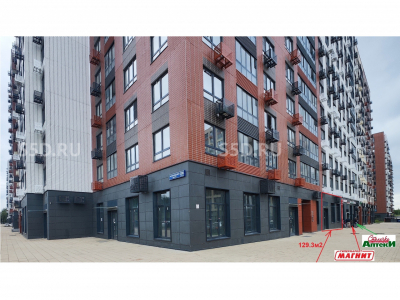 Москва, Ленинградское шоссе, 228к5 (ЖК 1-й Ленинградский корп.5) - 129.3м2/ Аренда ПСН рядом с Магнит