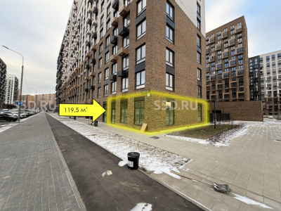 МО, а.о. Ленинский, пгт. Мисайлово, улица Современников, 2 - 119,5 кв.м. / Продажа помещения свободного назначения