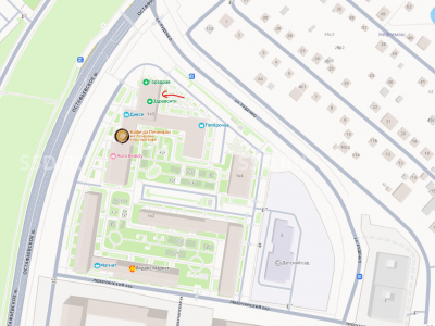 МОСКВА, ЖК «Остафьево» 69,8 м2 Любучанский переулок, 1к3 / Продажа ПСН  / Продажа ТОРГОВОГО ПОМЕЩЕНИЯ