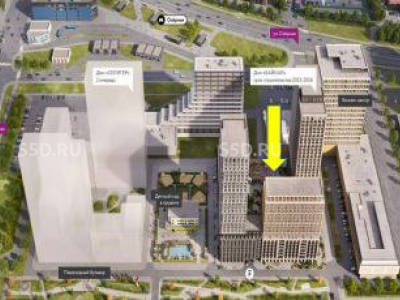 ЖК Страна. Озёрная, дом Байкал - 41,1 кв. м. - Продажа / Торговое помещение