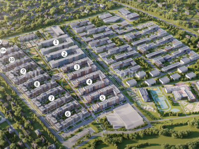 ГО Одинцовский, МО, село Перхушково/ ЖК Равновесие/ 92.4 м²./ Продажа ПСН.