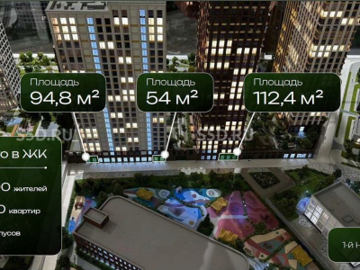 ЖК Первый Нагатинский, корпус 1.1 - 112 кв. м. - Аренда / ПСН / Офис / Стоматология / Магазин