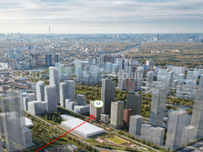 ЖК 2-й Иртышский - 141.2 м2 / Продажа торгового помещения с арендатором Магнит