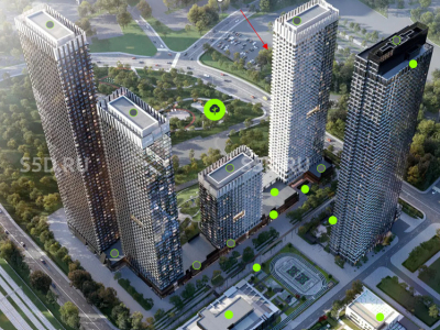 UPSIDE TOWERS/ Огородный проезд 4/2 - башня Атлас / Продажа /под Медицинский центр