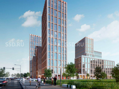 Москва, ЦАО, Полковая ул., 1 - 81.8м2/ Продажа ПСН в Новом ЖК Бизнес класса