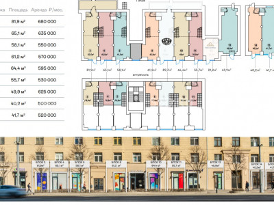 Москва, ЦАО Земляной Вал 25 / Аренда 61,2 м2 ПСН