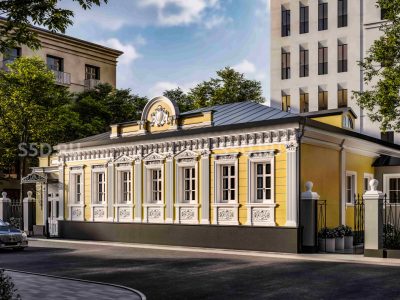 Москва, ул. Бурденко, д.12 - 450 кв.м. - Аренда Особняка в Хамовниках