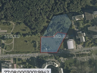 ул. Вилиса Лациса, участок между вл. 20 и 26 - 10800 кв. м. - Продажа / ЗУ / Проект