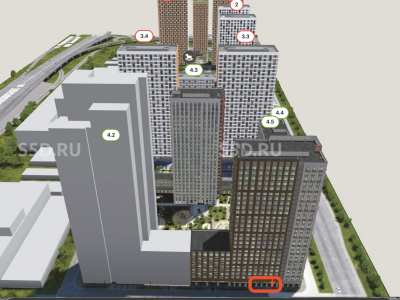 ЖК Амурский парк - 73.6 кв.м/продажа ПСН