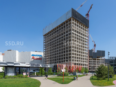 Москва, САО, Ходынский бульвар, 6/2 (STONE Ходынка 1, Башня H1) - 266,5м2  / Продажа помещения под ресторан с НДС