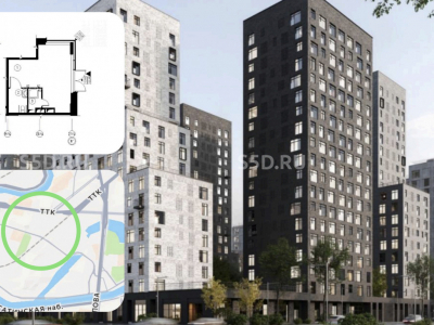 ЖК Шагал / 32,2 кв.м / Аренда помещения в новостройке Бизнес-класса