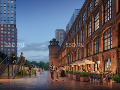 Москва, Петра Алексеева, 12с1 - 159.9 кв. м - продажа ПСН в Мануфактуре XIX