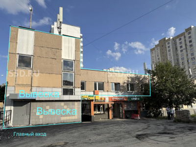 Аренда помещения с отдельным входом 357 кв.м. / Дубравная, 39