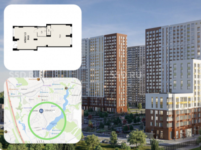 Московская обл., Ленинский г.о., д. Сапроново, ул. Южная/ 84,6 кв.м / Продажа ПСН