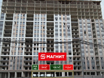 Московская область, Ленинский район, дер. Сапроново, ЖК «1-й Донской», корпус 5 - 355,5 м2 /  Продажа ГАБ/ Магнит