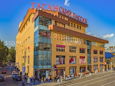 Таганская, 3 / Аренда торговой площади в ТЦ Таганский Пассаж - 40 м²