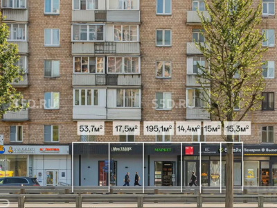 г. Москва, Ленинградский проспект д 33 к 3 / 53,7 м²  / Продажа торгового помещения