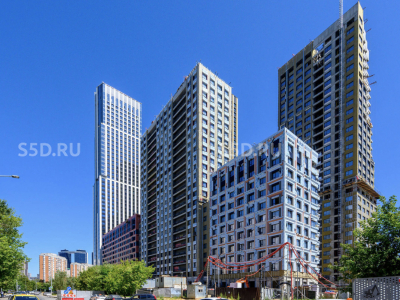 Москва, жилой комплекс Левел Мичуринский, к8 - 49.7 кв.м - Продажа / Торговое помещение в ЖК Level Мичуринский