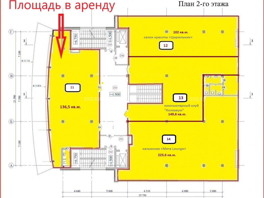 планировка помещения