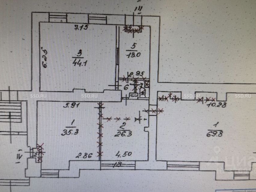 планировка помещения